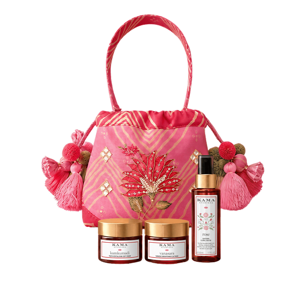 Kama Ayurveda Fizzy Goblet Festive Potli