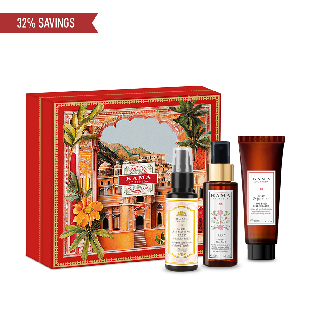 ハンドケア・ハンドクリーム KAMA AYURVEDA Radiance Rituals Gift Set Rose Radiance Gift Set